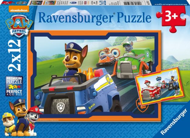 Bild von Ravensburger 07591 Puzzle: Paw Patrol im Einsatz 2x12 Teile