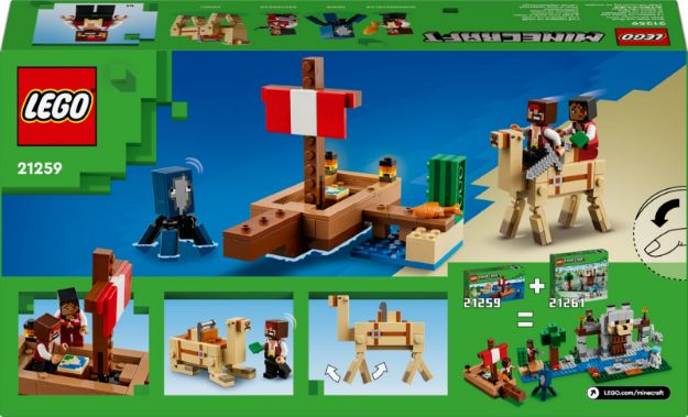 Bild von LEGO® Minecraft™ - 21259 Die Piratenschiffreise