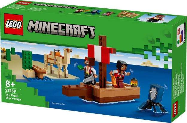 Bild von LEGO® Minecraft™ - 21259 Die Piratenschiffreise
