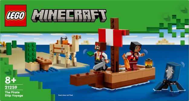 Bild von LEGO® Minecraft™ - 21259 Die Piratenschiffreise