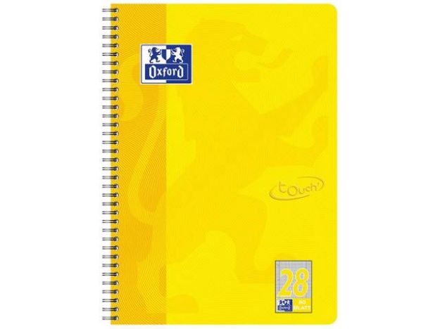 Bild von Collegeblock TOUCH sonnengelb Lin28 A4+/80 - Eine Verkaufseinheit = 10 Stück - 400086495