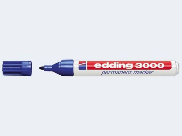 Bild von Edding 3000 blau 1,5-3mm Rundspitze permanent - 043000003