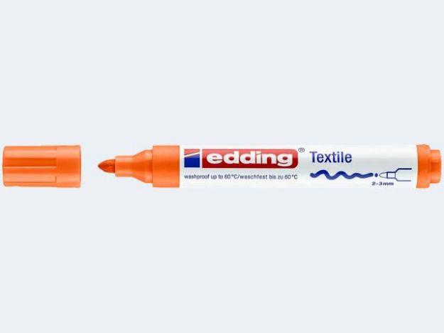 Bild von Edding 4500 Shirtmarker orange 2-3mm - 044500006