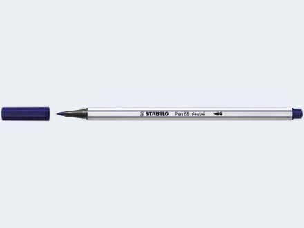 Zeige Details für Stabilo Pen68 brush preussischblau - Eine Verkaufseinheit = 10 Stück - 568/22 Bild von Stabilo Pen68 brush preussischblau - Eine Verkaufseinheit = 10 Stück - 568/22