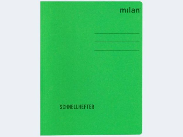 Bild von Milan Pappschnellhefter A4 tiefgrün intensivfarb - 790055