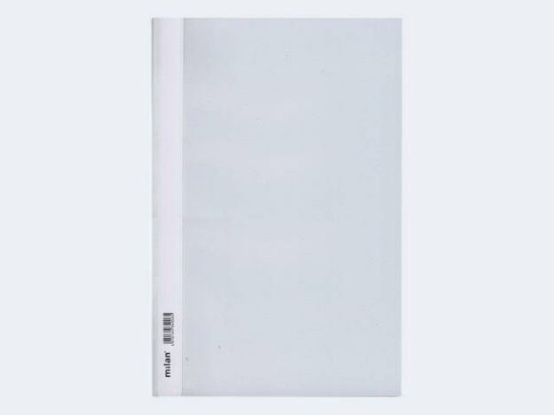 Bild von Milan Schnellhefter A4 weiss Plastik - Eine Verkaufseinheit = 25 Stück - 840/08