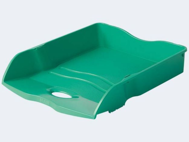 Bild von Briefkorb C4 grün recyceltem Kunststoff - 10298-905