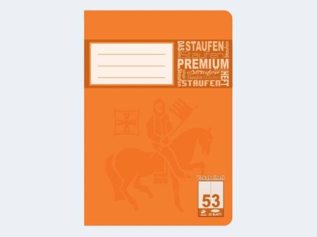 Bild von Vokabelheft A6/32 Lin53 90g Vokabel Premium 2-sp - Eine Verkaufseinheit = 20 Stück - 10263