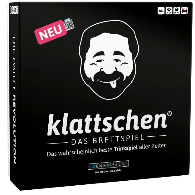 Bild von klattschen® - Trinkspiel - DAS BRETTSPIEL "Das wahrscheinlich beste Trinkspiel aller Zeiten" - KL2000