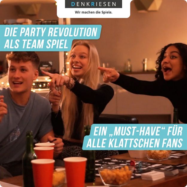 Bild von klattschen® - Trinkspiel - DAS BRETTSPIEL "Das wahrscheinlich beste Trinkspiel aller Zeiten" - KL2000