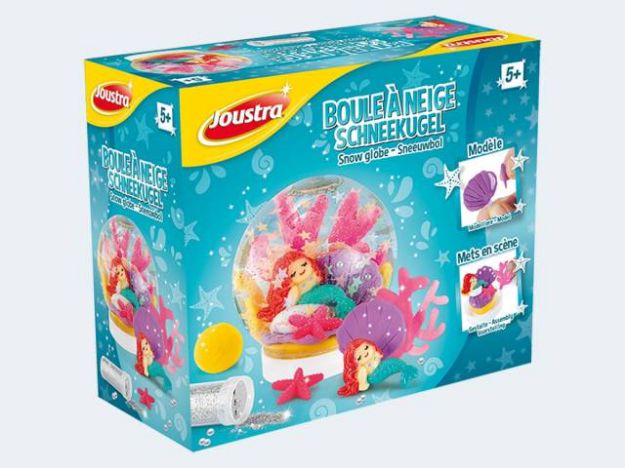 Bild von Bastelset Schneekugel Meerjungfrqau - J41727