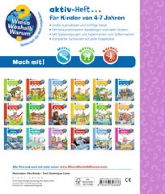 Bild von Aktiv-Heft WWW Prinzessin 4-7J 20S Malen/Basteln - 32668-6