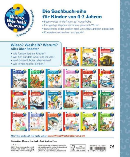 Bild von Ravensburger 32985 WWW47 Alles über Roboter - 32985-4