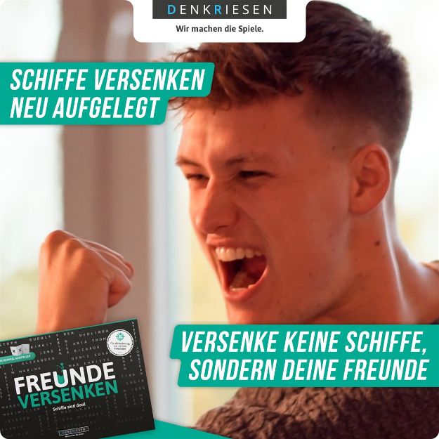Bild von FREUNDE VERSENKEN® "Schiffe sind doof" - Schiffe versenken neu aufgelegt - FV3001