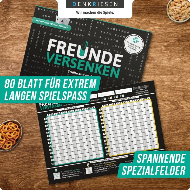 Bild von FREUNDE VERSENKEN® "Schiffe sind doof" - Schiffe versenken neu aufgelegt - FV3001
