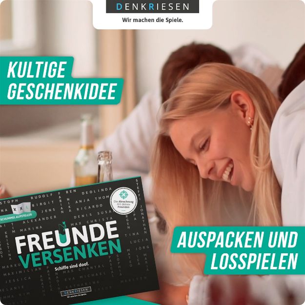 Bild von FREUNDE VERSENKEN® "Schiffe sind doof" - Schiffe versenken neu aufgelegt - FV3001
