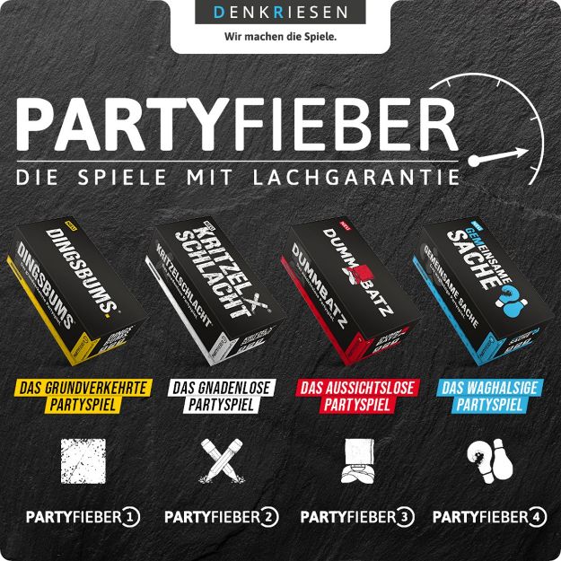 Bild von PARTYFIEBER - DINGSBUMS® "Das grundverkehrte Partyspiel" - PF1001