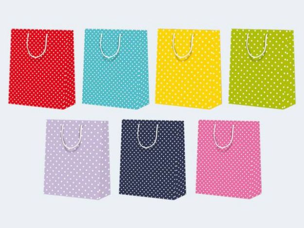 Bild von Tragetasche groß Pünktchen - Eine Verkaufseinheit = 25 Stück - 505546.50-SO