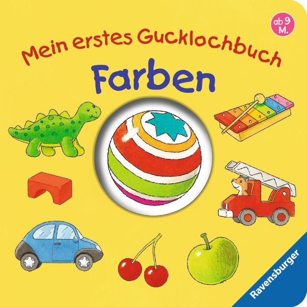 Bild von Farben Gucklochbuch 9M 18S 13x13cm Pappe - 43547-0