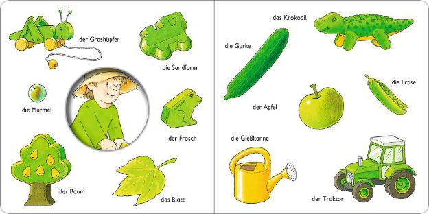 Bild von Farben Gucklochbuch 9M 18S 13x13cm Pappe - 43547-0