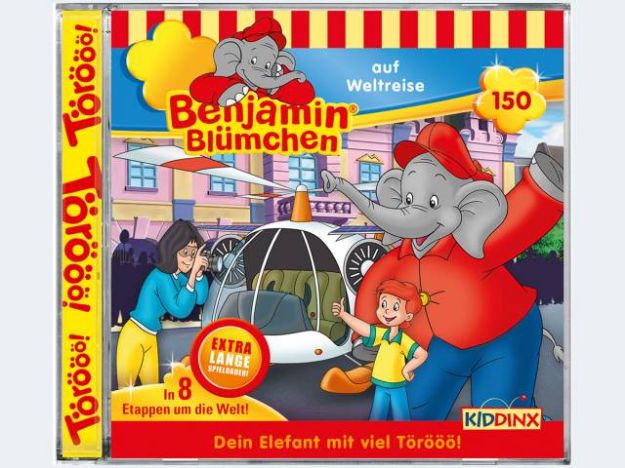 Bild von CD Benjamin Blümchen #150 auf Weltreise - 425550
