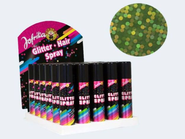 Bild von Haarspray glitter-grün 100ml - 706247