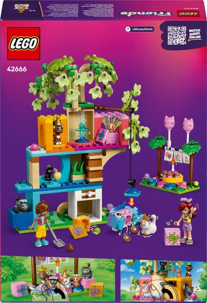 Bild von LEGO® Friends - 42666 Katzengeburtstagsparty & Baumhaus