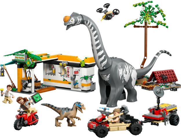 Bild von LEGO® Jurassic World™ - 76973 Raptor & Titanosaurus: Große Fährtensuche