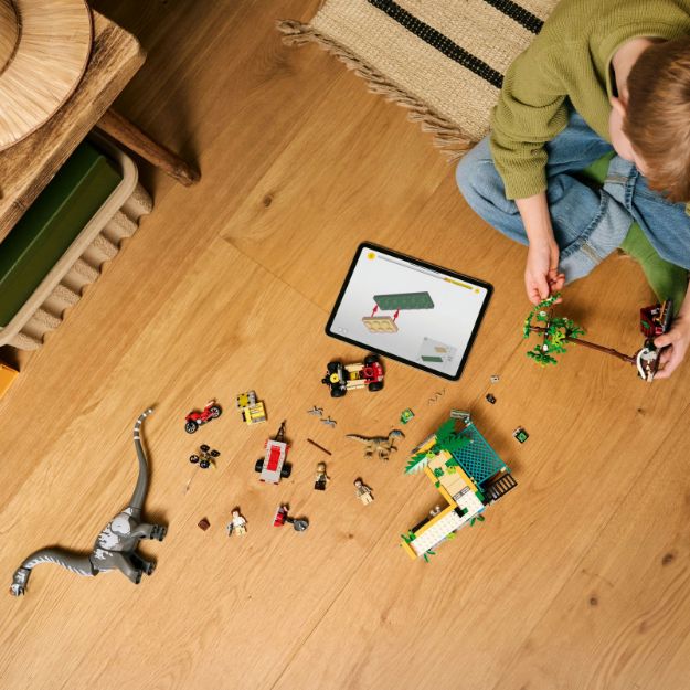 Bild von LEGO® Jurassic World™ - 76973 Raptor & Titanosaurus: Große Fährtensuche