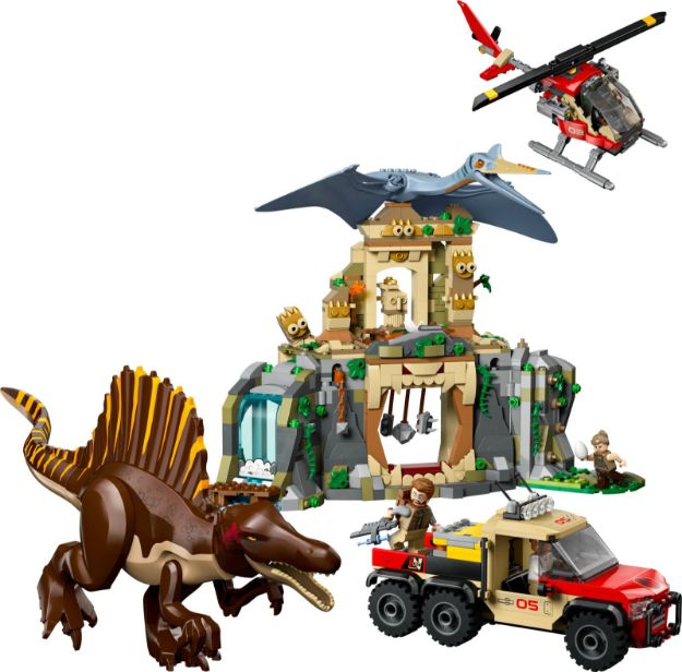 Bild von LEGO® Jurassic World™ - 76976 Spinosaurier & Quetzalcoatlus: Hubschrauber-Einsatz