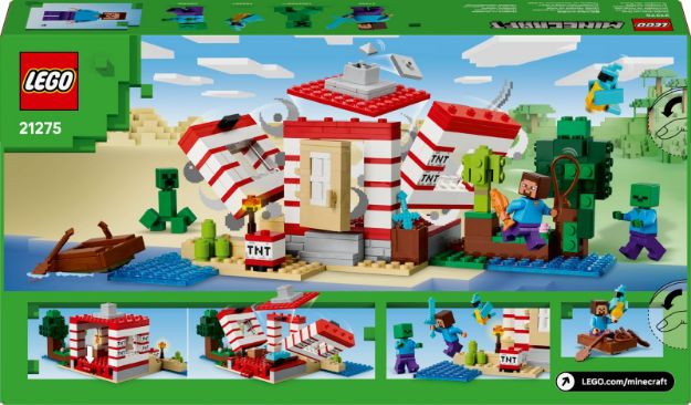 Bild von LEGO® Minecraft™ - 21275 Das TNT-Dschungelhaus