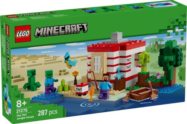 Bild von LEGO® Minecraft™ - 21275 Das TNT-Dschungelhaus
