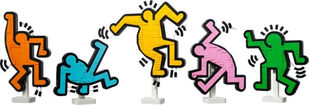 Bild von LEGO® ART - 31216 Keith Haring – Tanzende Figuren