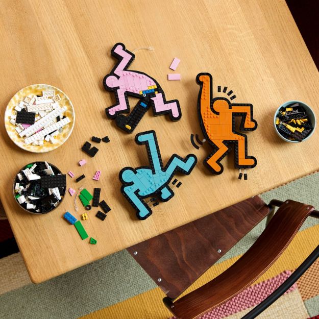 Bild von LEGO® ART - 31216 Keith Haring – Tanzende Figuren