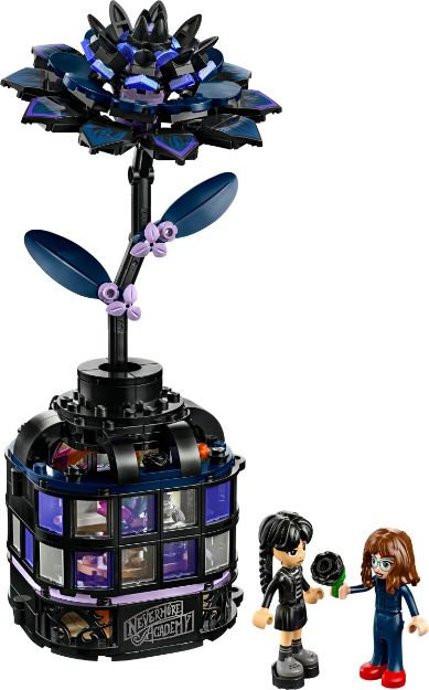 Bild von LEGO® Wednesday - 76784 Schwarze Dahlie