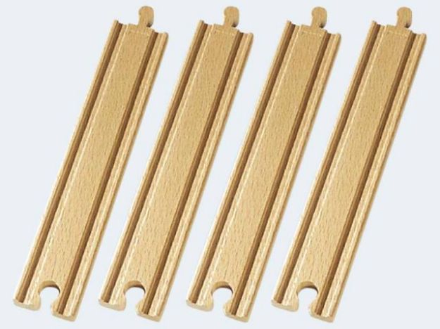 Bild von BRIO 4 Gleise gerade 216mm - 33341