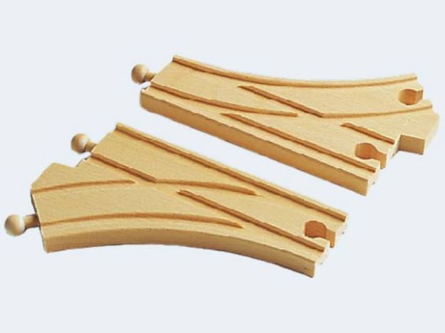 Bild von BRIO 2 Bogenweichen 144mm - 33346