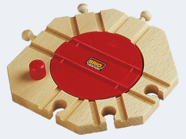 Bild von BRIO Drehscheibe mechanish 144mm - 33361