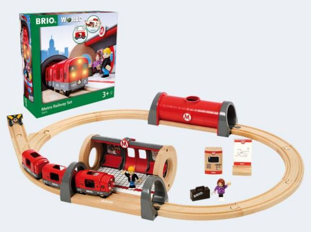 Bild von BRIO Metro Bahn Set - 33513