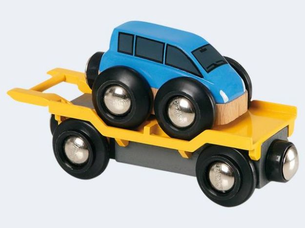 Bild von BRIO Autotransporter mit Rampe - 33577