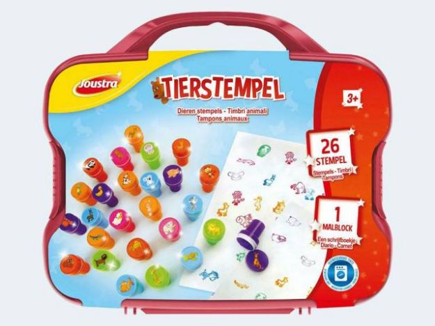 Bild von Bastelkoffer Tierstempel ab 3 Jahren - J41806
