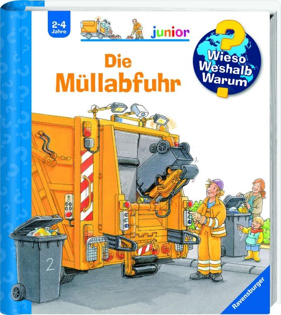 Bild von Ravensburger 32758 Wieso? Weshalb? Warum? junior: Die Müllabfuhr (Band 16)