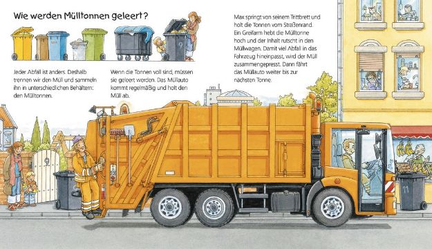 Bild von Ravensburger 32758 Wieso? Weshalb? Warum? junior: Die Müllabfuhr (Band 16)