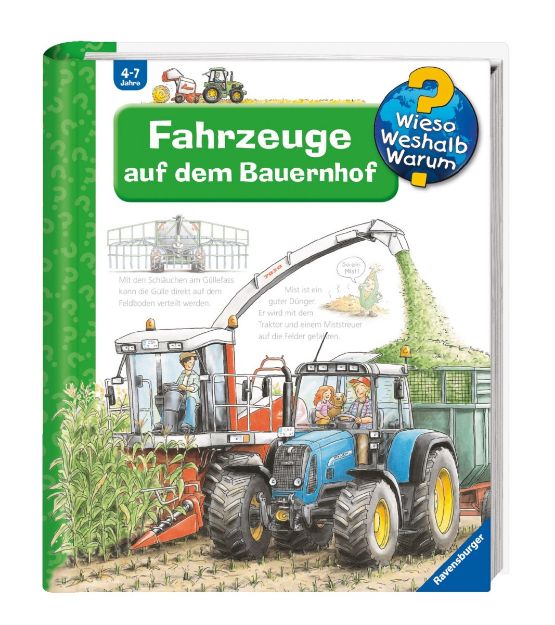 Bild von Ravensburger 32864 Wieso? Weshalb? Warum? 57: Fahrzeuge auf dem Bauernhof