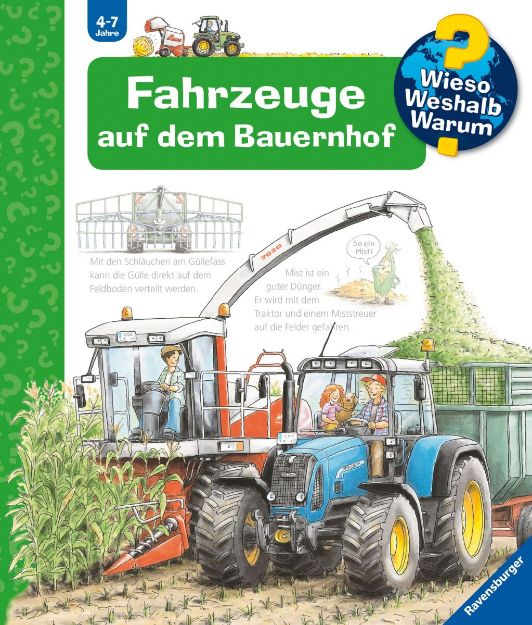 Bild von Ravensburger 32864 Wieso? Weshalb? Warum? 57: Fahrzeuge auf dem Bauernhof