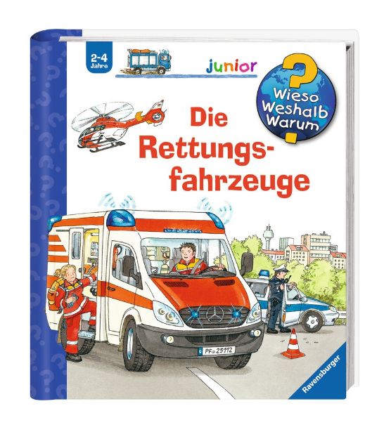 Bild von Ravensburger 32890 Wieso? Weshalb? Warum? junior Band 23: Rettungsfahrzeuge