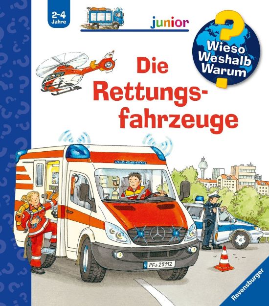 Bild von Ravensburger 32890 Wieso? Weshalb? Warum? junior Band 23: Rettungsfahrzeuge