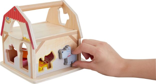 Bild von HABA Sortierbox Bauernhof 12M+