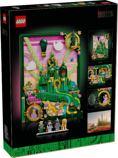 Bild von LEGO® Wicked - 75685 Emerald City Wandkunst