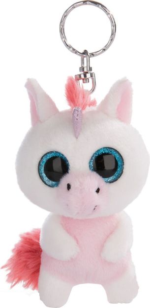 Bild von NICI Glubschis Schlenker Einhorn Milky-Fee 9cm Schlüsselanhänger - 45551